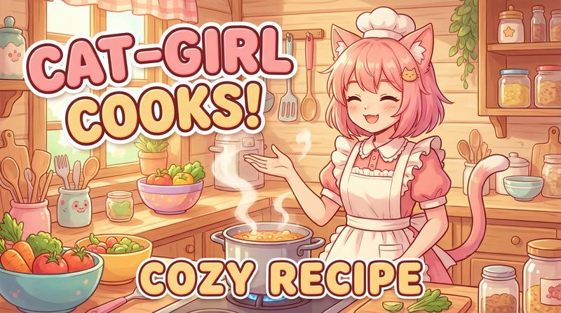暗网生活动漫-猫娘厨房日记-美食动漫教程