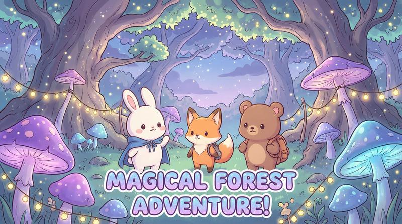 暗网动漫-魔法森林奇遇记-治愈动漫分享